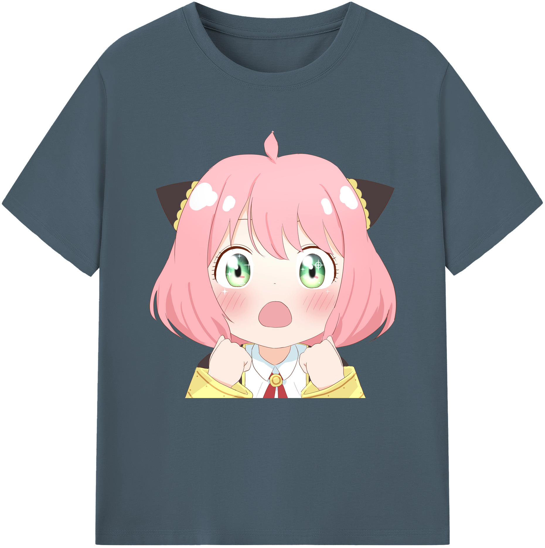 （画像用） SPY×FAMILY间谍家家酒 綿100％半袖Tシャツ（フロントプリント）